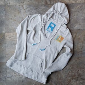 Roxy | Deep V Summer weight Sweatshirt Size: Med